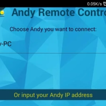 Thumbnail: How to use a smartphone as a controller in Andy?